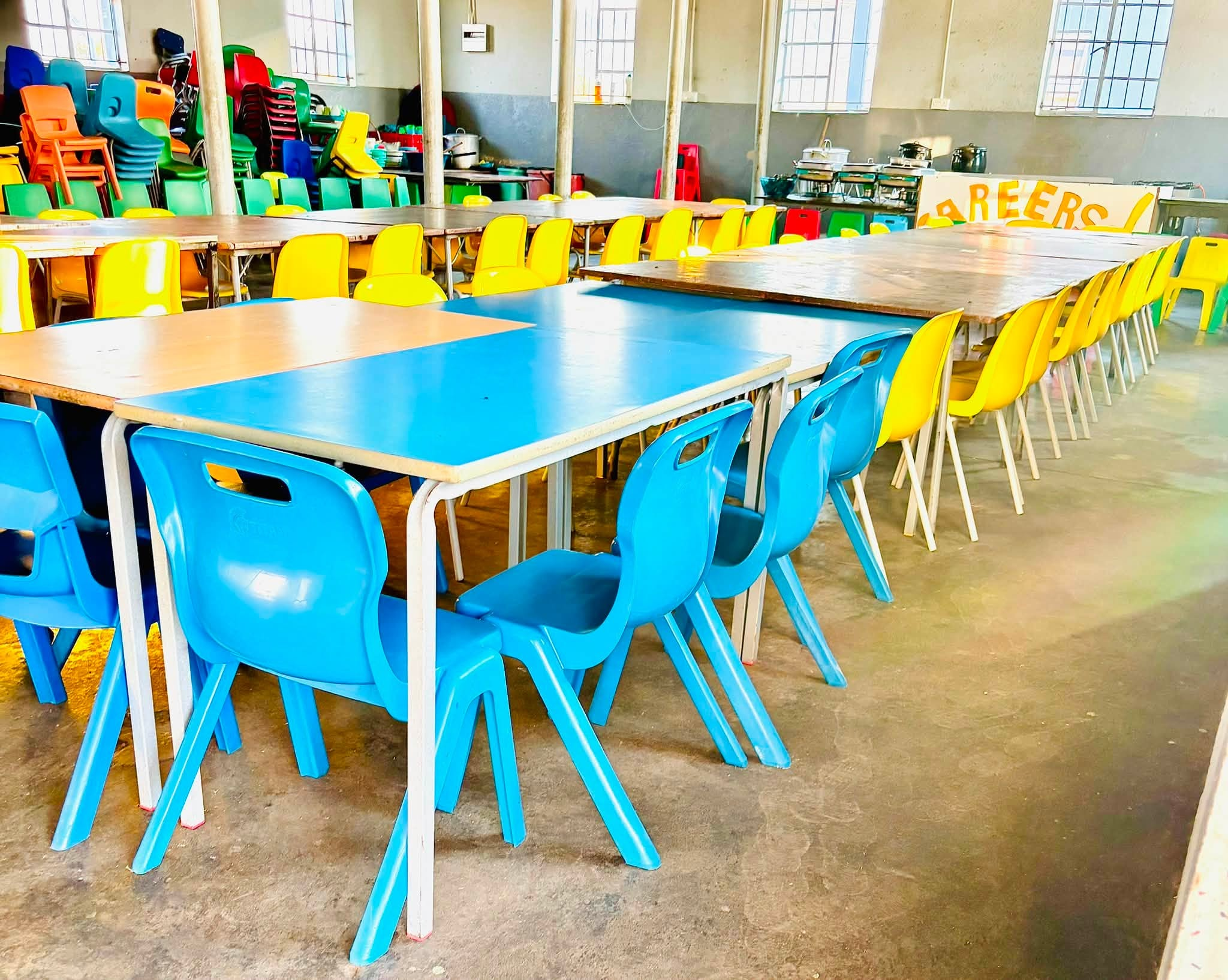 The school dining hall